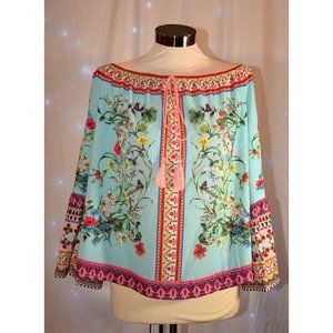 NWT Umgee Off Shoulder Floral Top size L